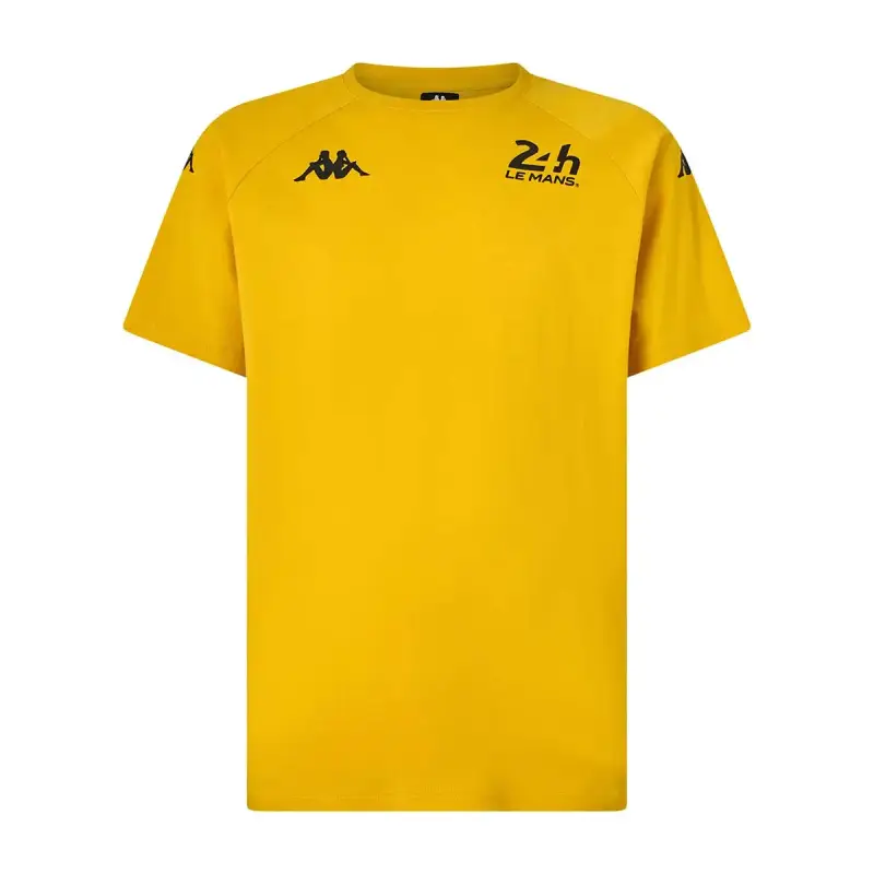 T-shirt Kappa Aranel 24H Le Mans Jaune