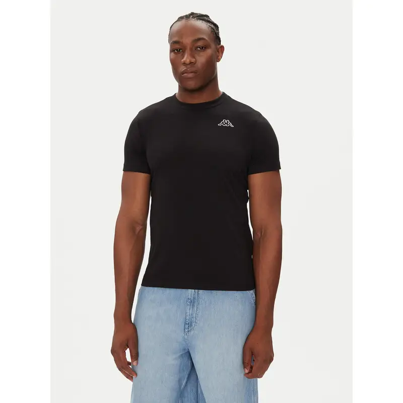 Kappa T-shirt Nero 3220696