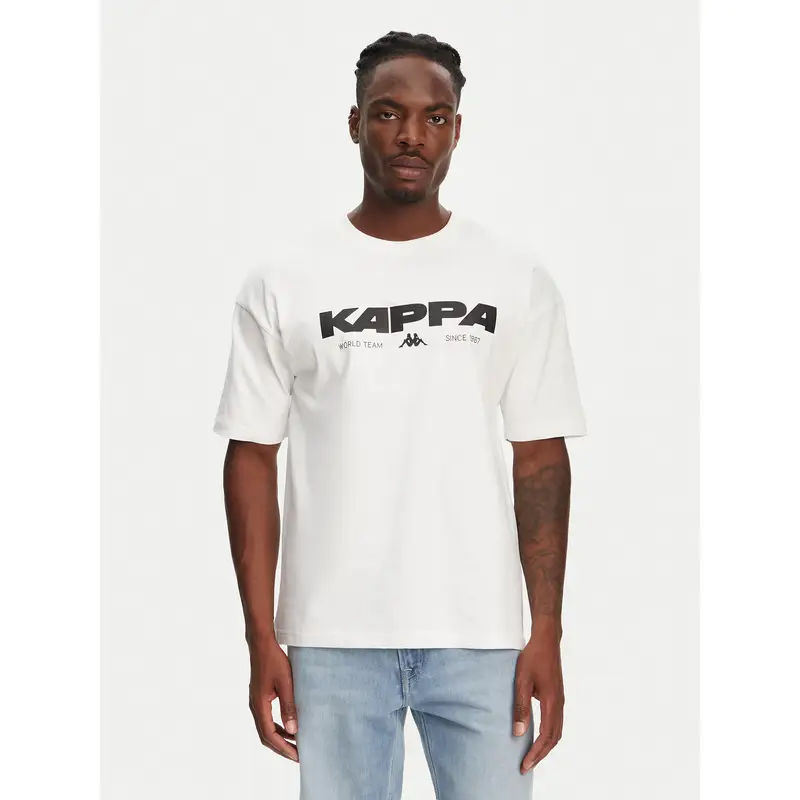 Kappa T-shirt Bianco 3224573