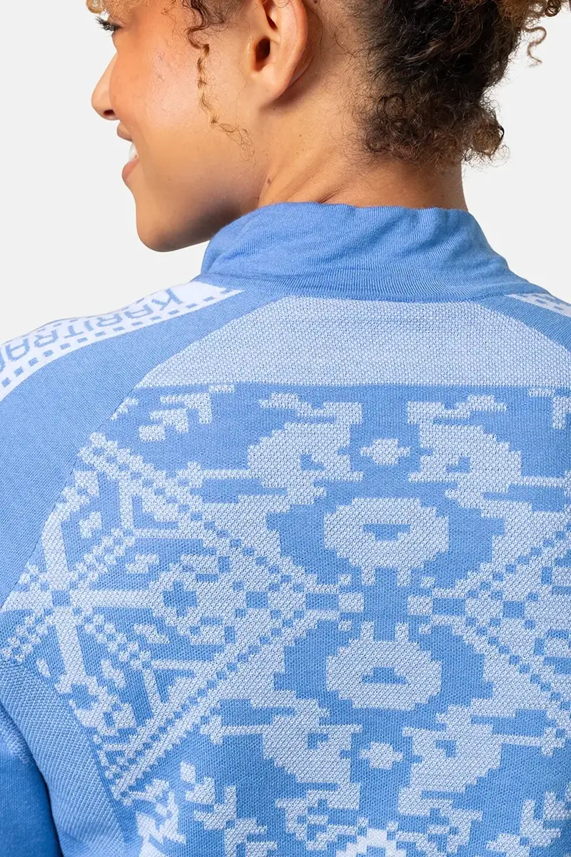 felpa funzionale SAGA colore blu 623830 miniatura 4