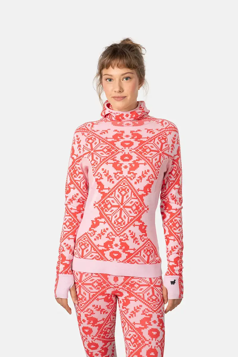 felpa funzionale SAGA colore rosa 623831