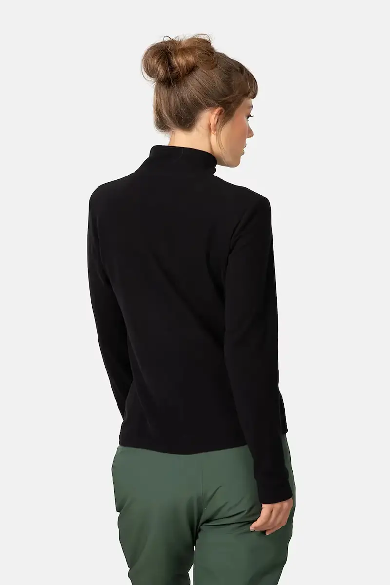 felpa in pile KARI donna colore nero 622573 miniatura 2