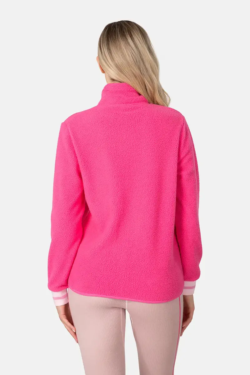 felpa in pile ROTHE donna colore rosa 623487 miniatura 2