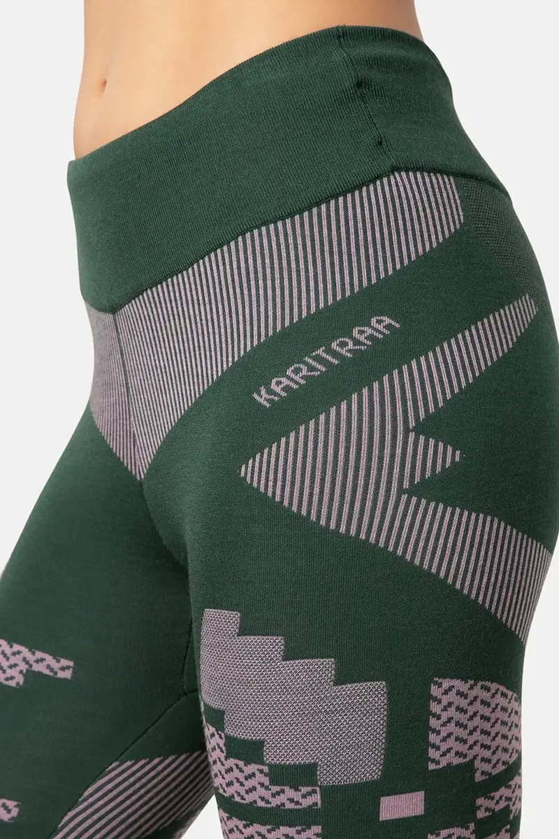 leggings funzionali FAITH colore verde 623595 miniatura 3