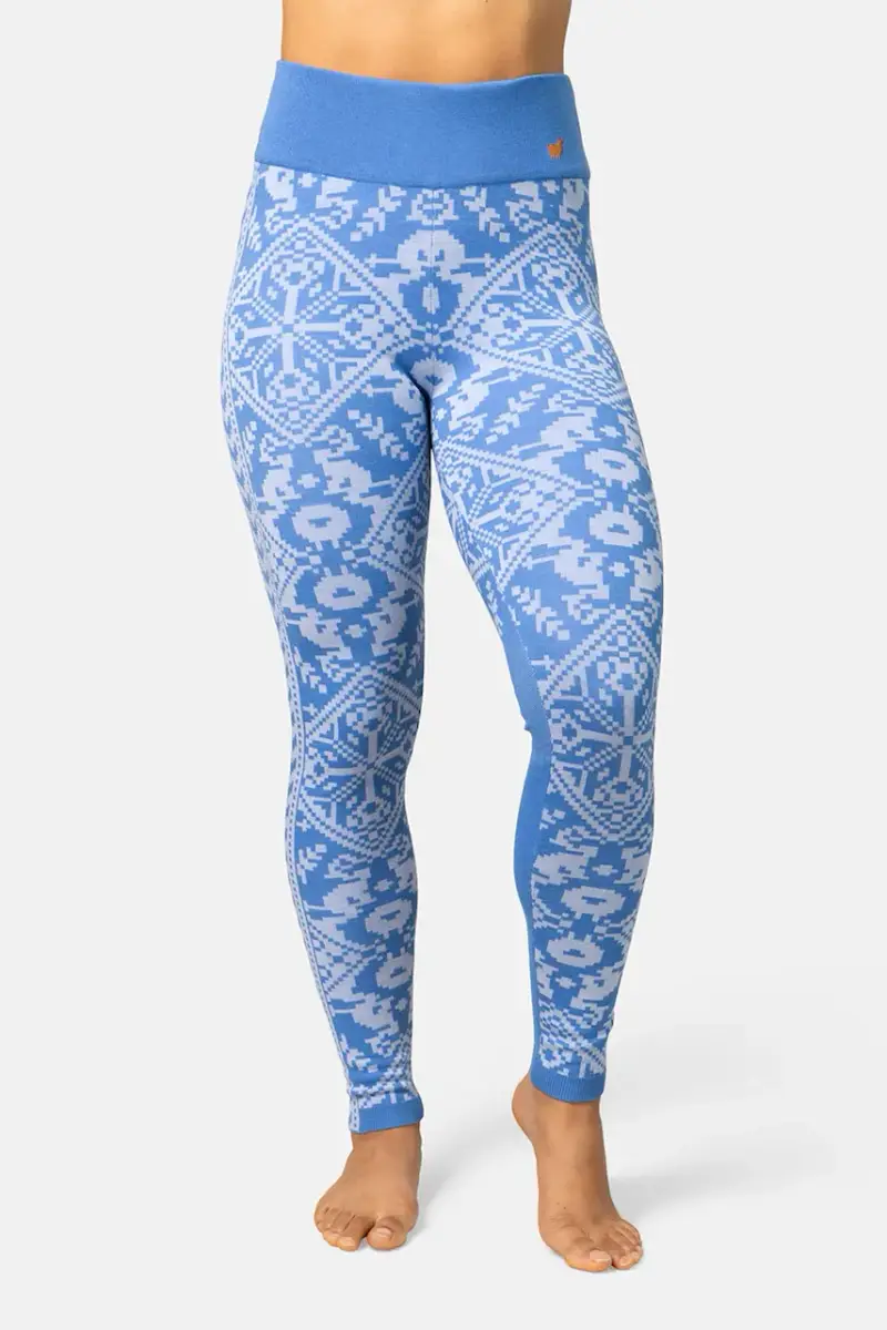 leggings funzionali SAGA colore blu 623832