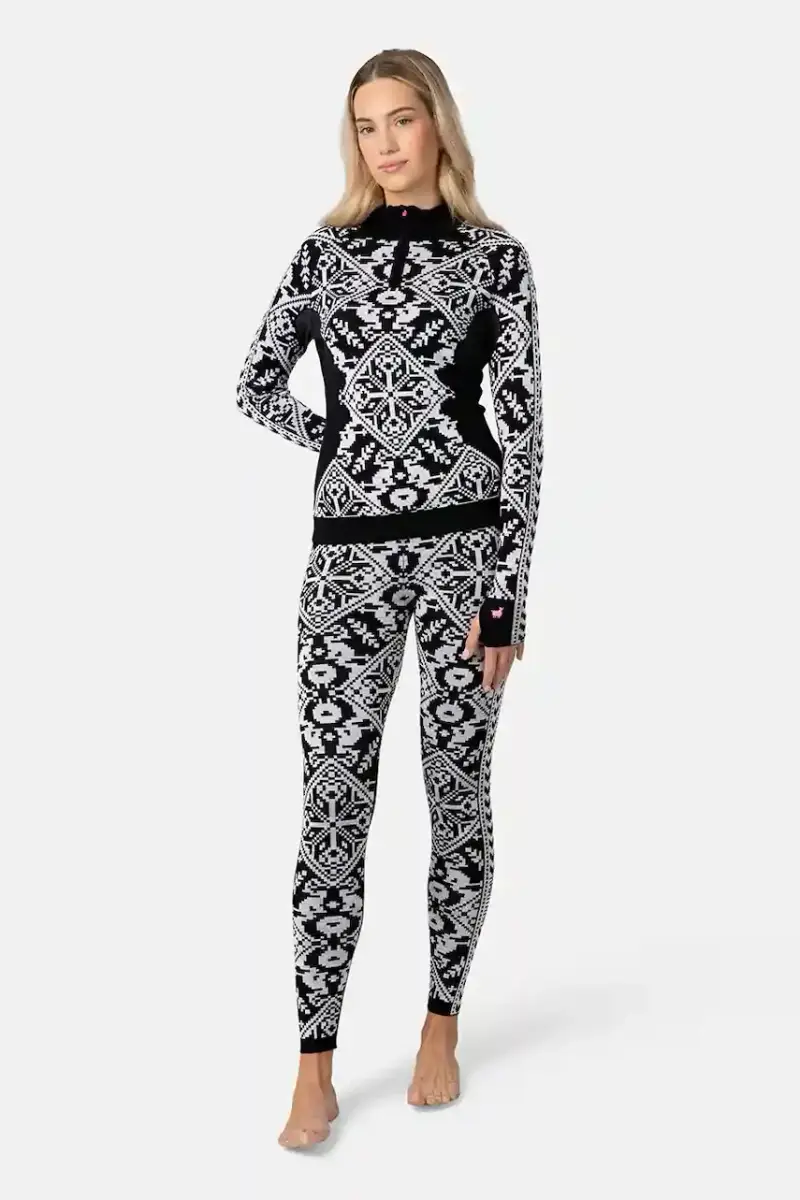 leggings funzionali SAGA colore nero 623832 miniatura 3