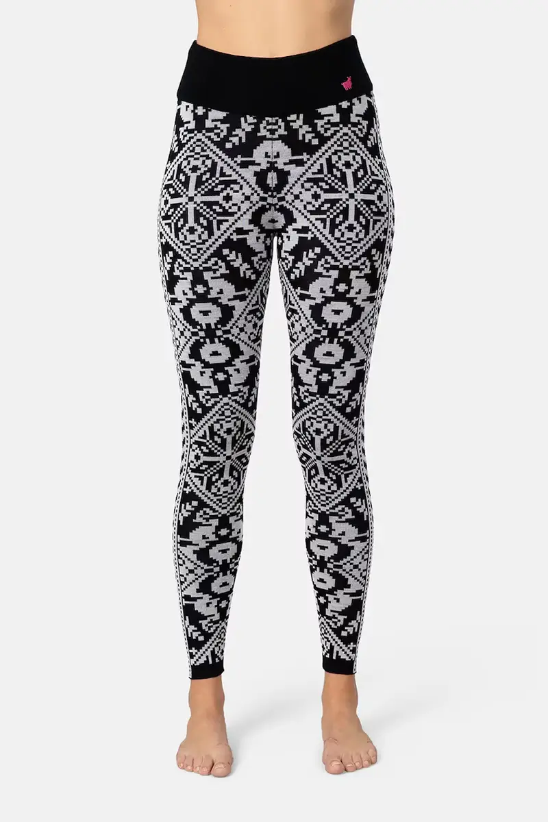 leggings funzionali SAGA colore nero 623832