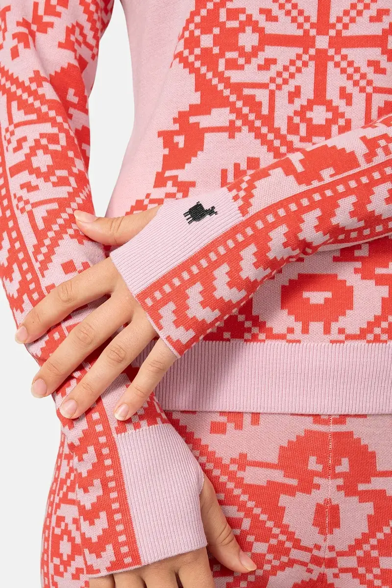 leggings funzionali SAGA colore rosa 623832 miniatura 5