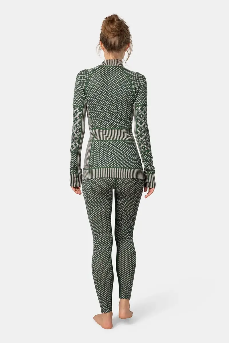 leggings funzionali SMEKKER colore verde 623843 miniatura 3