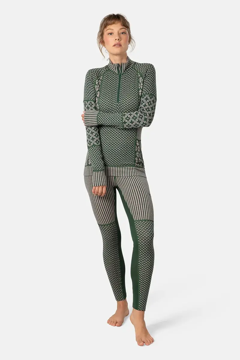 leggings funzionali SMEKKER colore verde 623843 miniatura 4