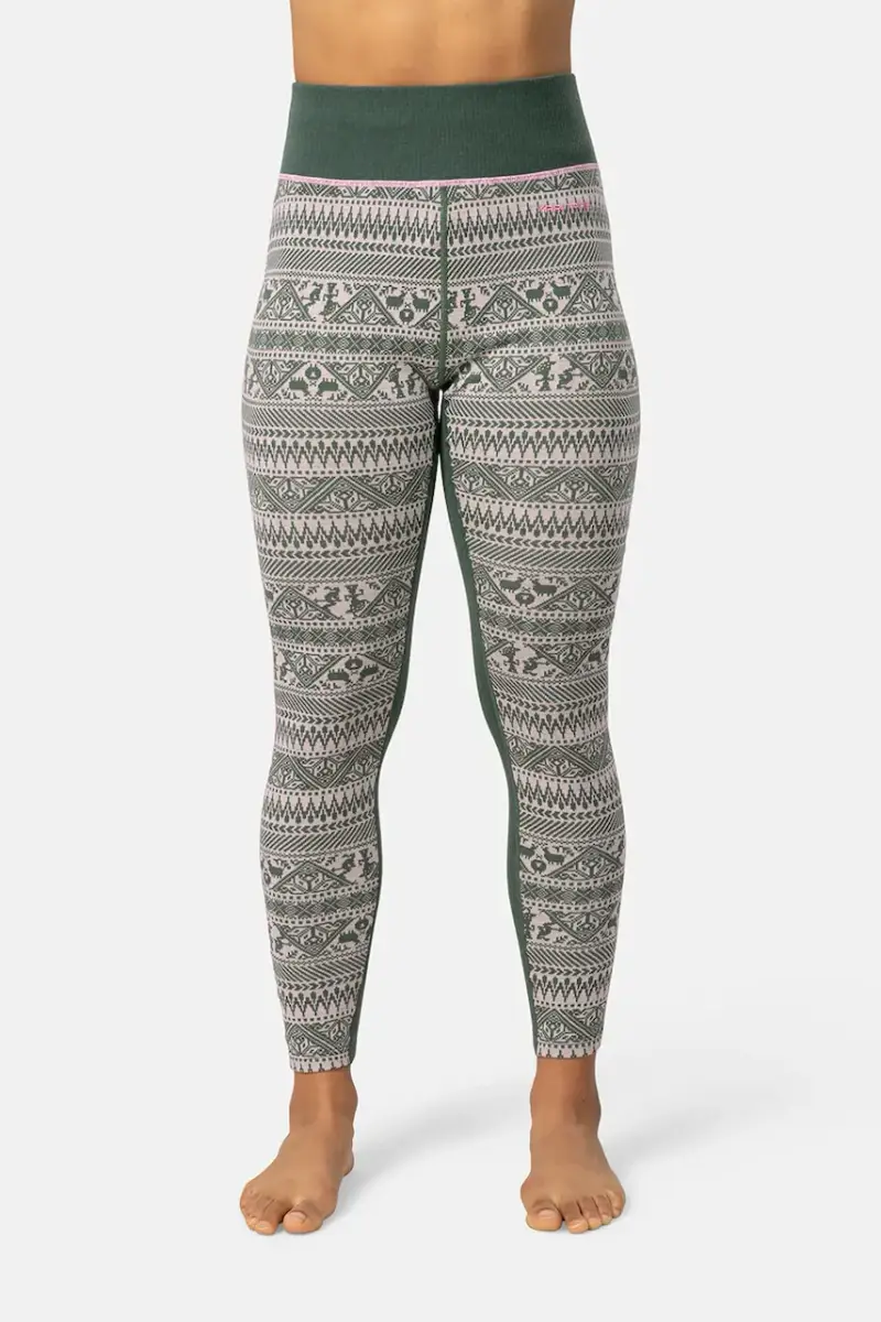 leggings funzionali TALE colore verde 623925