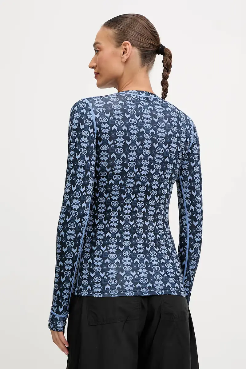 longsleeve funzionale FRYD colore blu navy 622926 miniatura 2