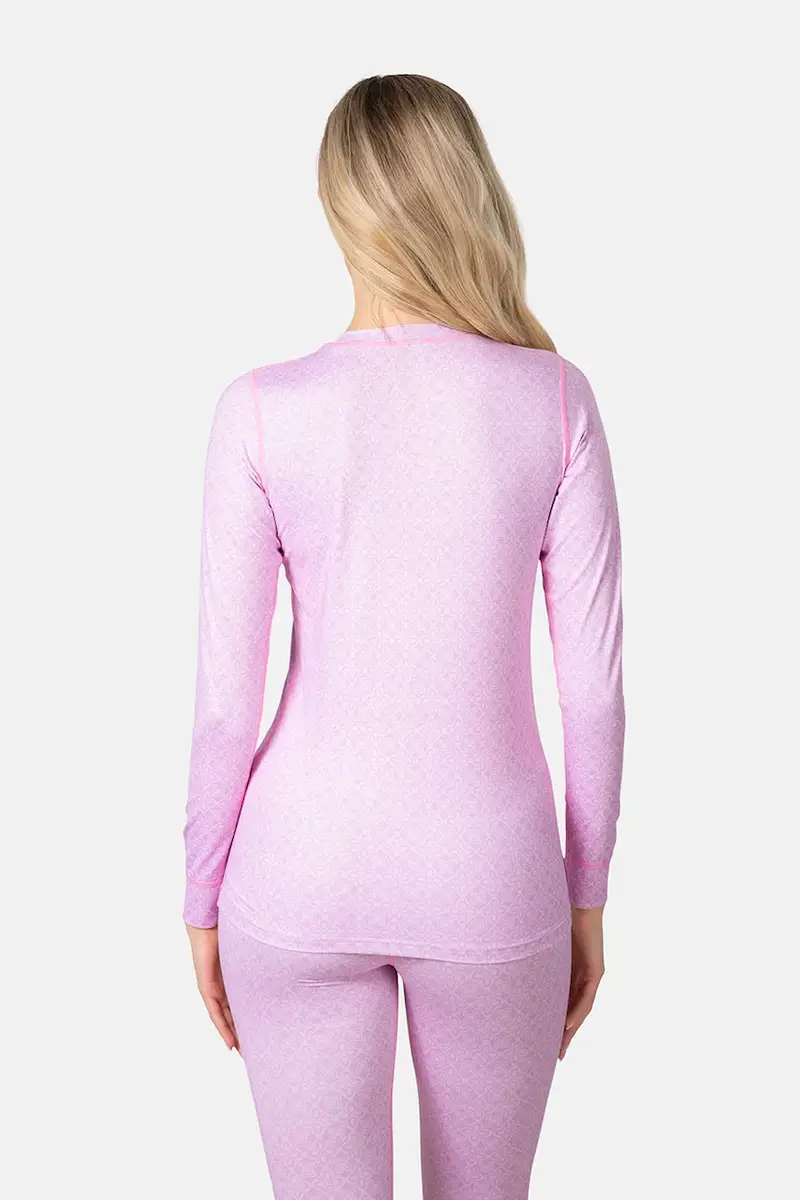 longsleeve funzionale FRYD colore rosa 622926 miniatura 2