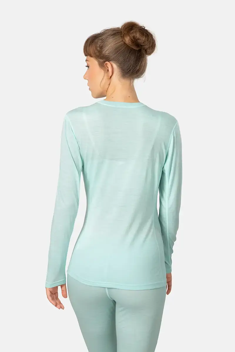 longsleeve funzionale LIVE colore turchese 623900 miniatura 2