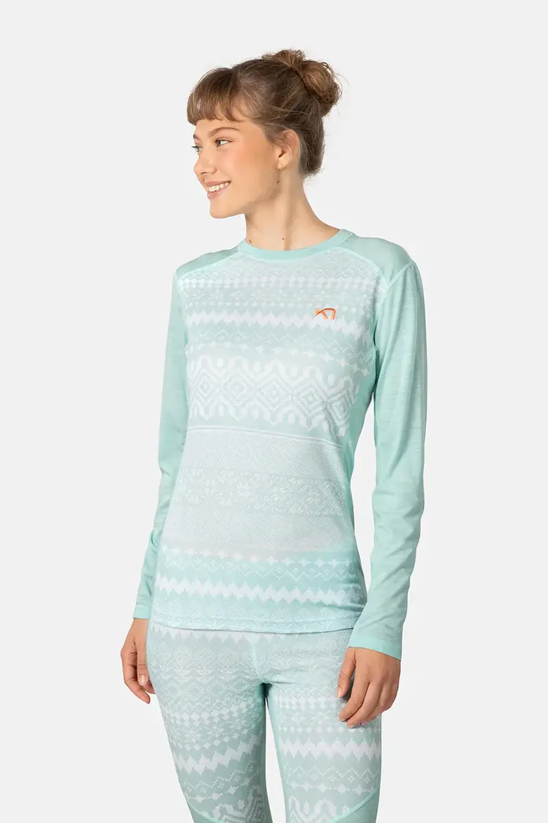 longsleeve funzionale LIVE colore turchese 623900