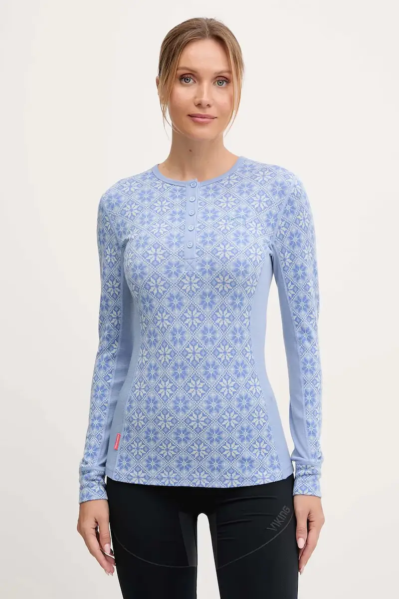 longsleeve funzionale ROSE colore blu 622692