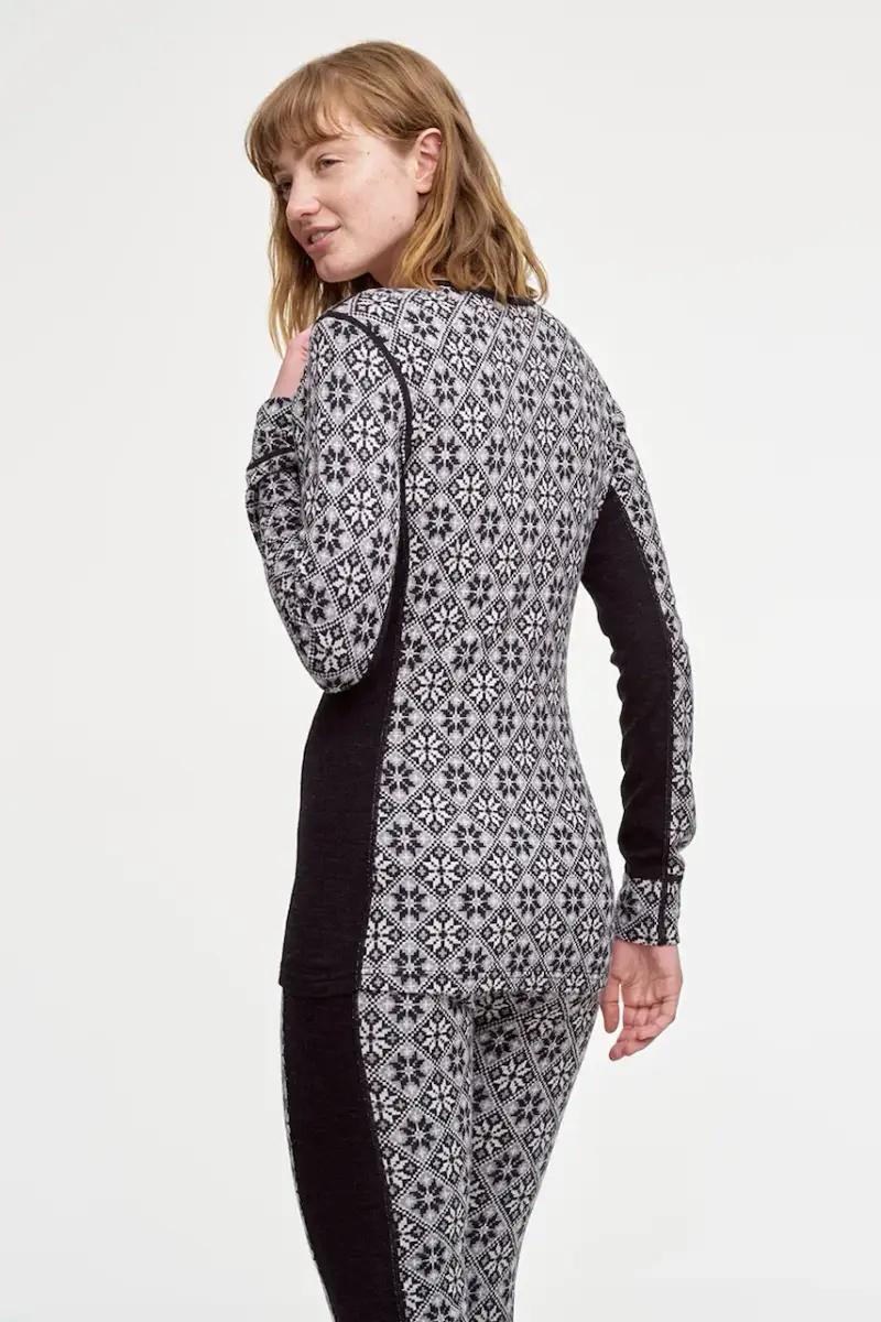 longsleeve funzionale ROSE colore nero 622692 miniatura 2