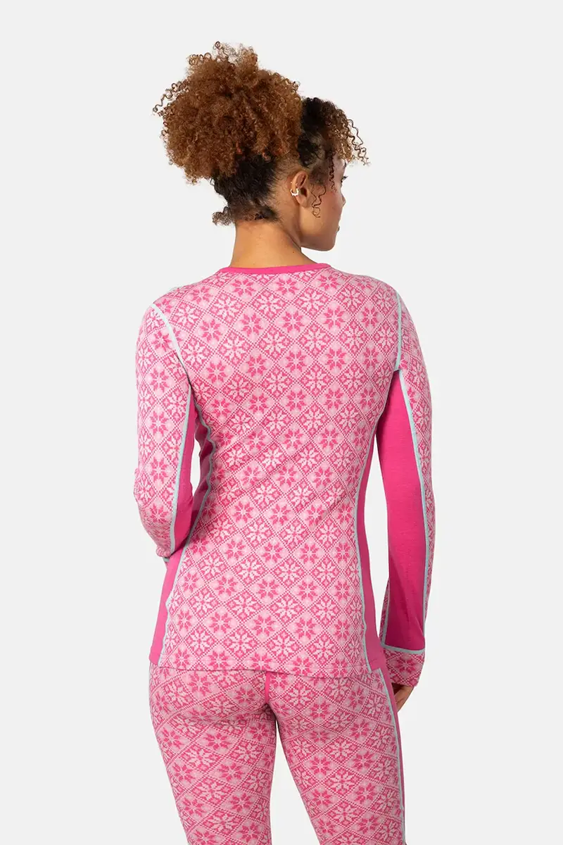 longsleeve funzionale ROSE colore rosa 622692 miniatura 2