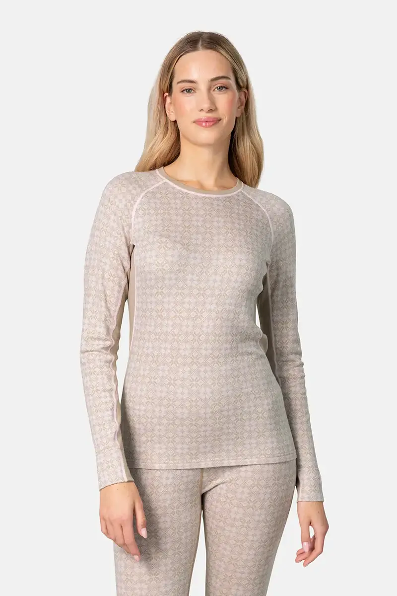 longsleeve funzionale ROSE LIGHT colore marrone 611364