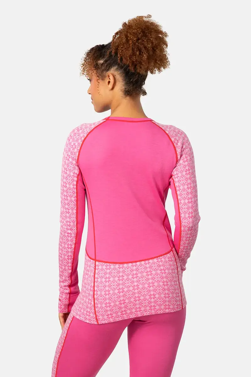 longsleeve funzionale ROSE LIGHT colore rosa 611364 miniatura 2