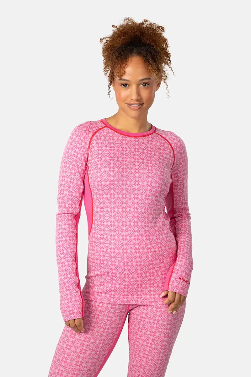 longsleeve funzionale ROSE LIGHT colore rosa 611364