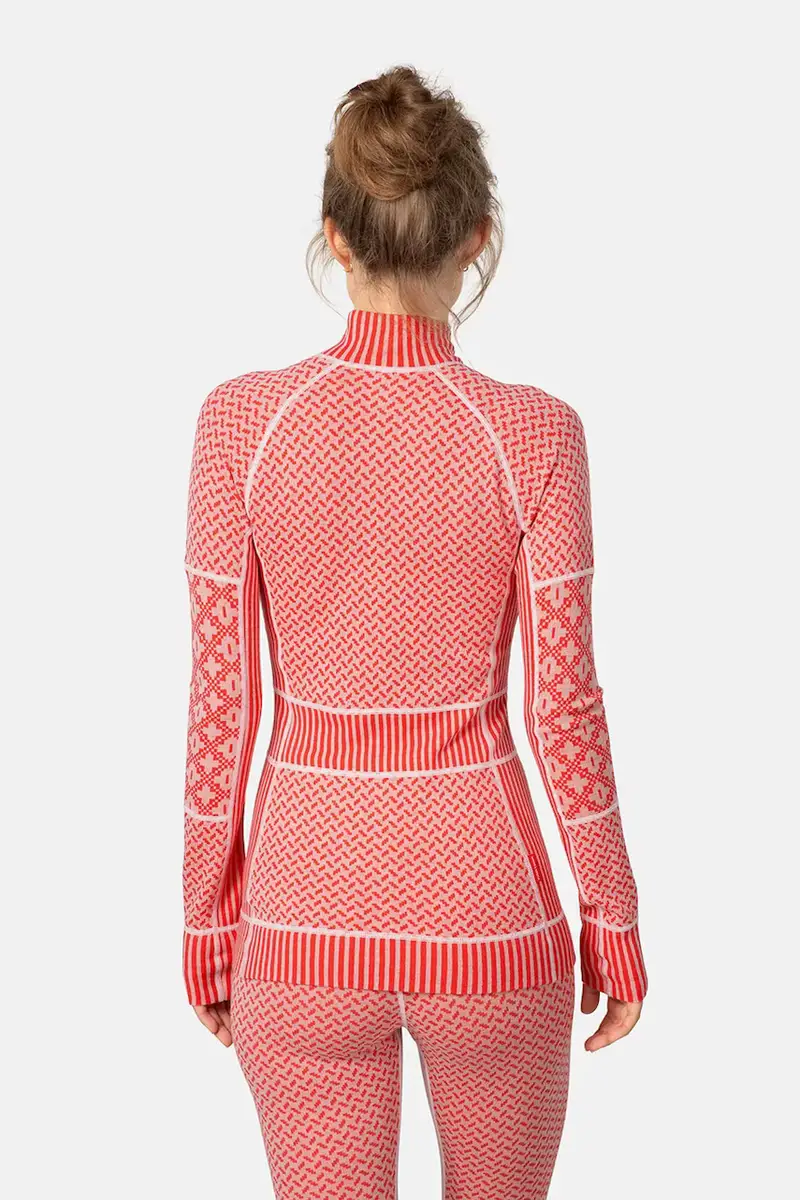 longsleeve funzionale SMEKKER colore arancione 622681 miniatura 2