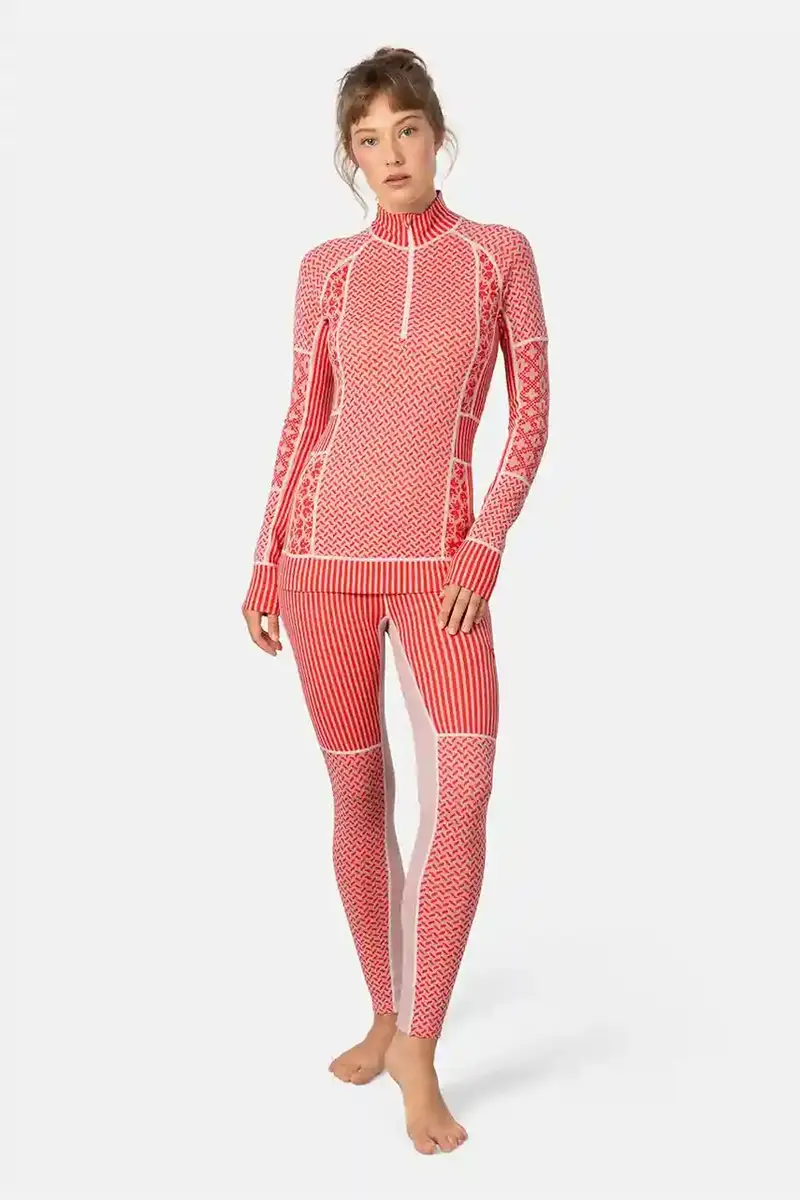 longsleeve funzionale SMEKKER colore arancione 622681 miniatura 3