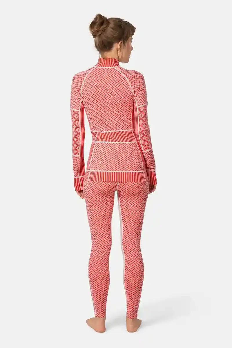 longsleeve funzionale SMEKKER colore arancione 622681 miniatura 4