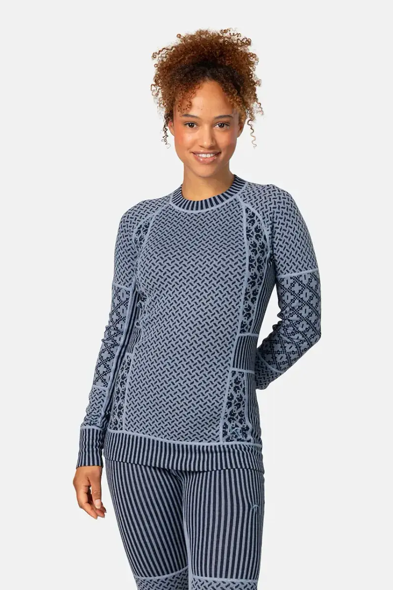 longsleeve funzionale SMEKKER colore blu navy 622682