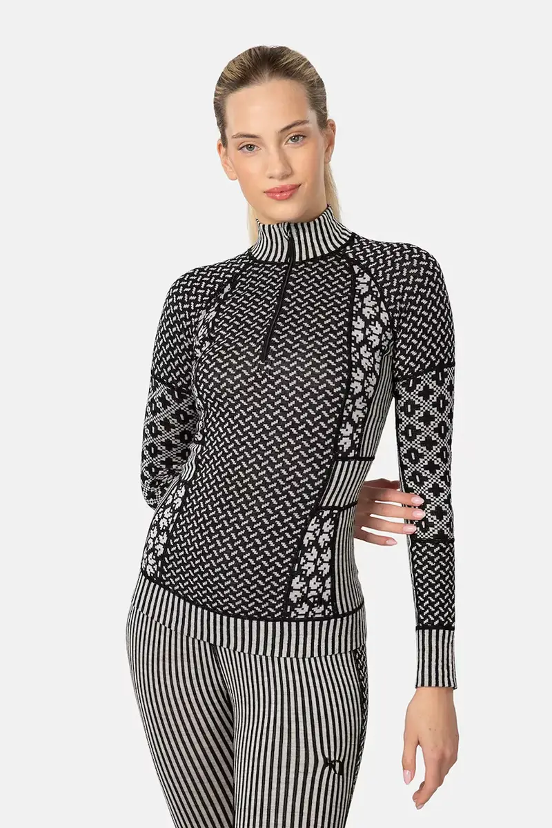 longsleeve funzionale SMEKKER colore nero 622681