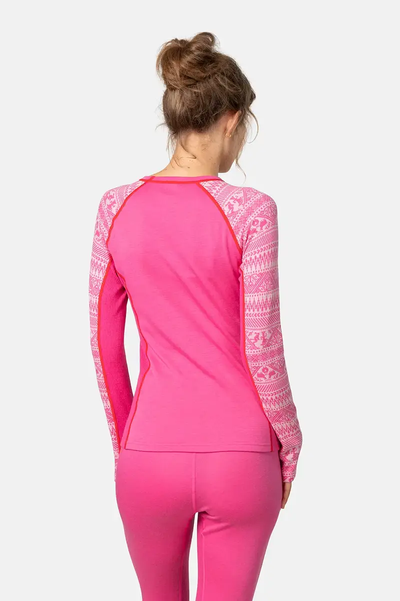 longsleeve funzionale TALE colore rosa 623923 miniatura 2