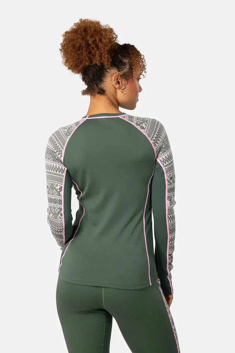 longsleeve funzionale TALE colore verde 623923 miniatura 2