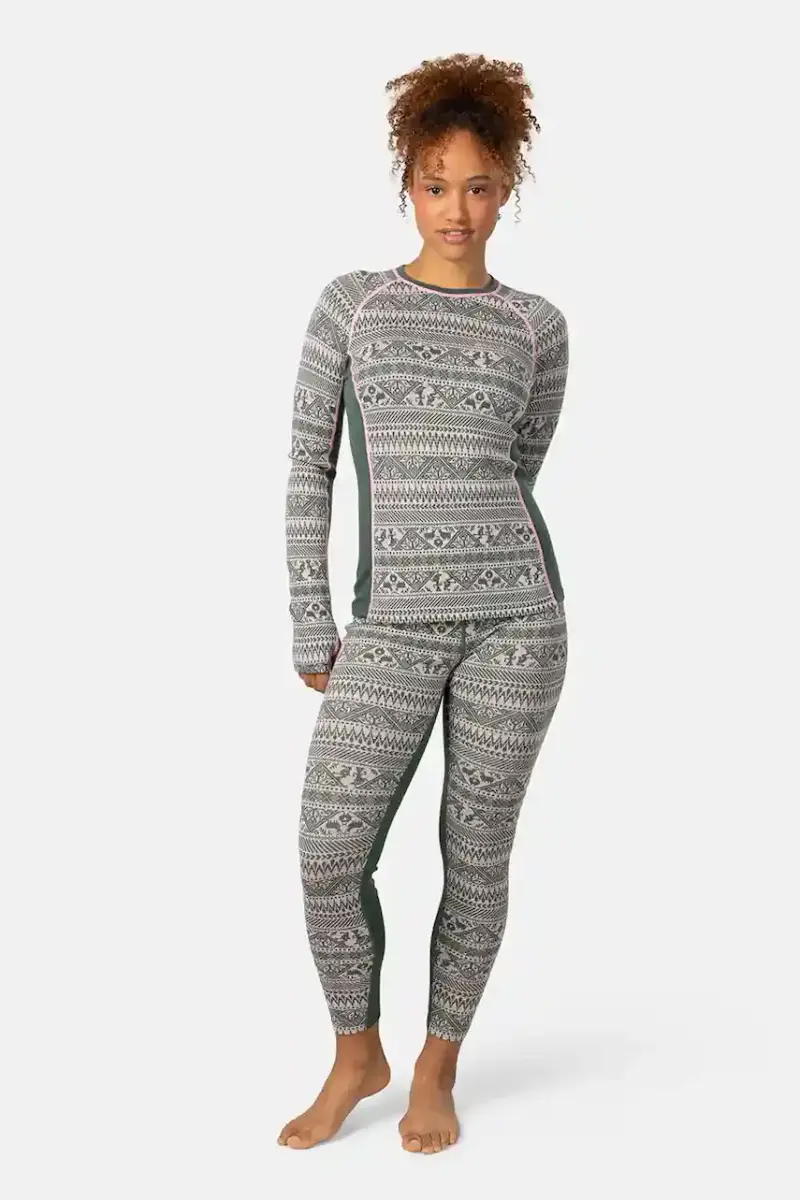 longsleeve funzionale TALE colore verde 623923 miniatura 3