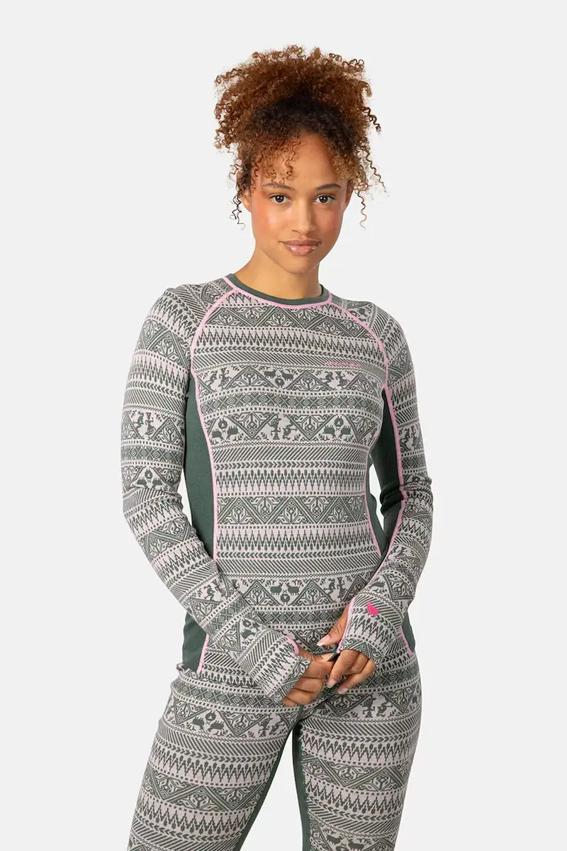 longsleeve funzionale TALE colore verde 623923