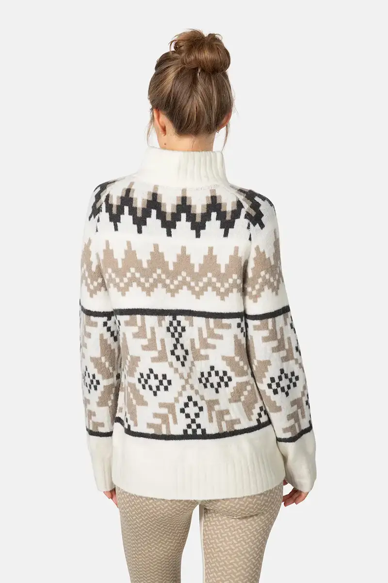 maglione AMELIA donna colore beige 623605 miniatura 2