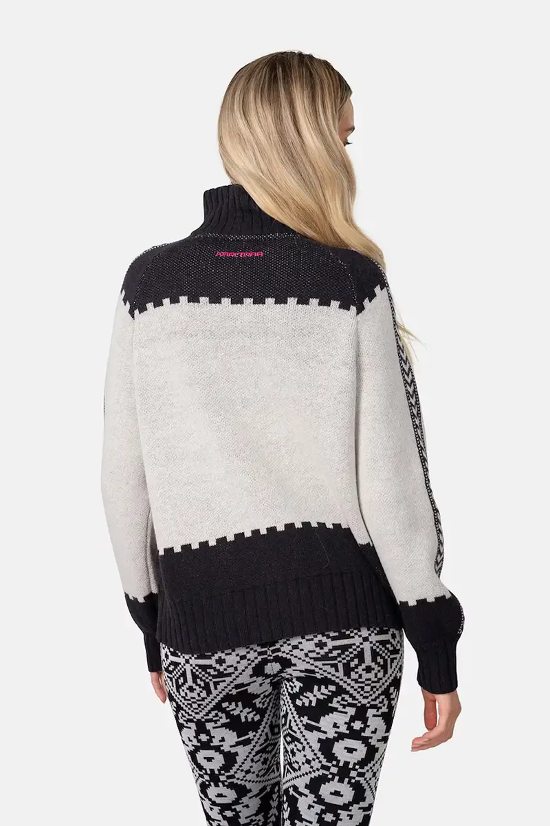 maglione con lana SAGA colore nero 623841 miniatura 2