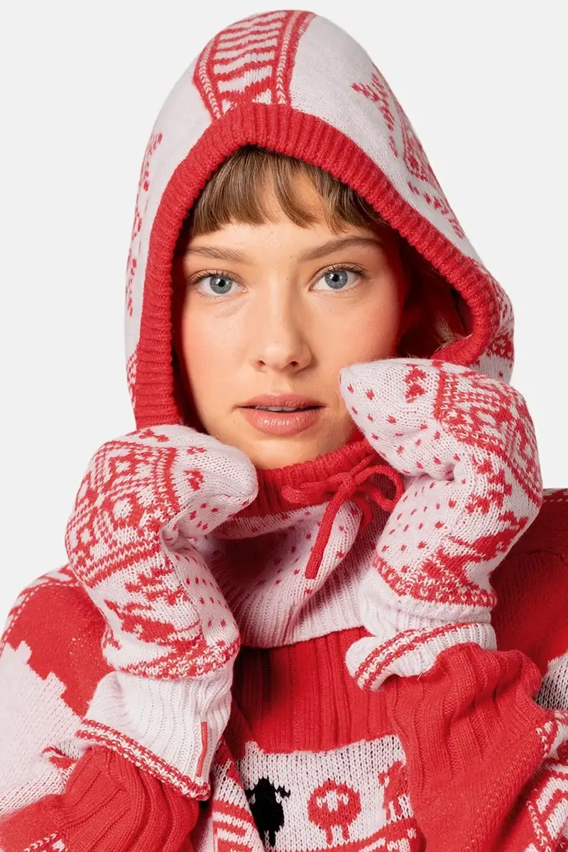 maglione con lana SAGA colore rosa 623841 miniatura 4