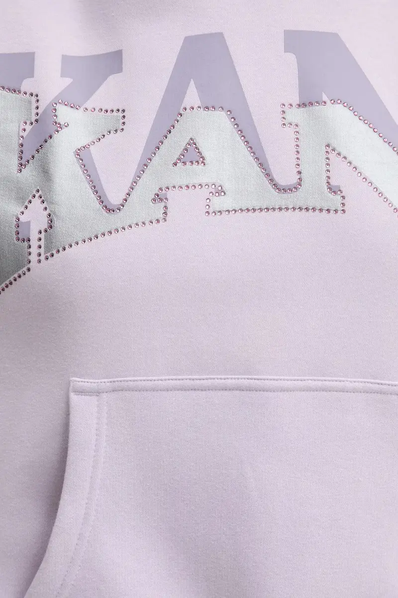 felpa donna colore violetto con cappuccio 61210049 miniatura 5