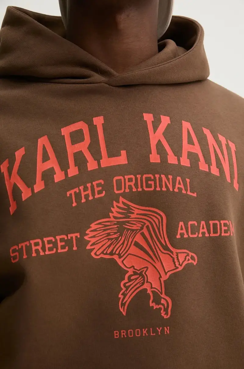 felpa uomo colore marrone con cappuccio 60210105 miniatura 5