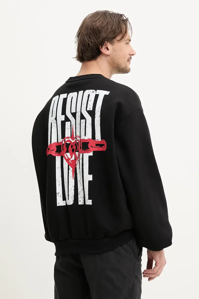 felpa uomo colore nero 60200036 miniatura 3