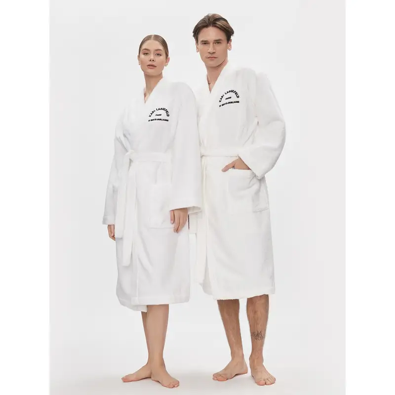 Accappatoio Unisex 215M2180 Bianco Regular Fit