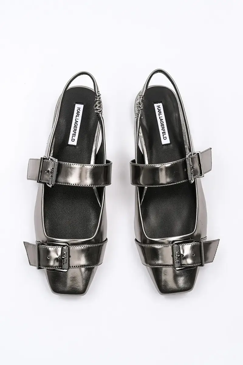 Karl Lagerfeld Ballerine Argento 3287988 miniatura 5