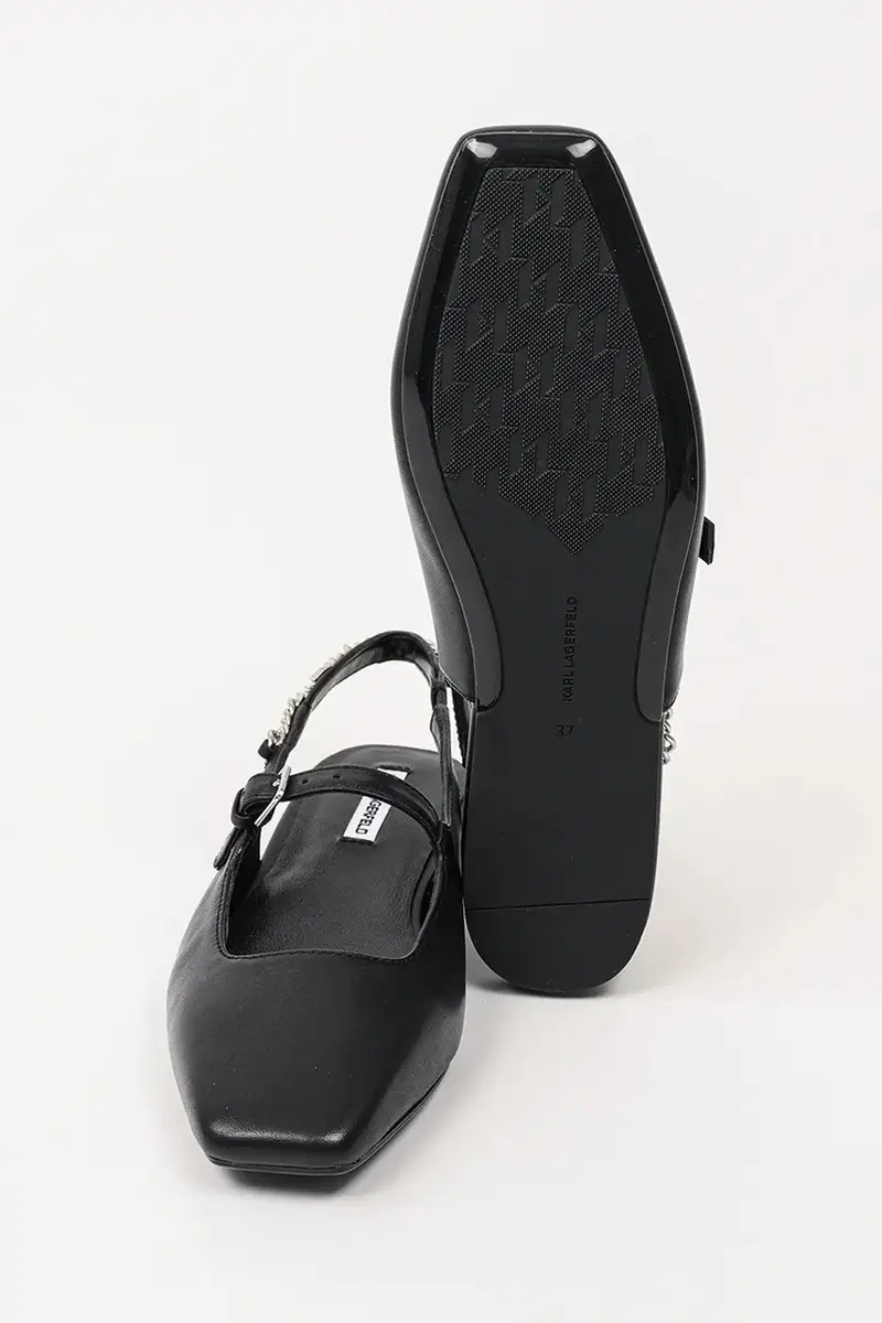 Karl Lagerfeld Ballerine Nero 3336404 miniatura 5