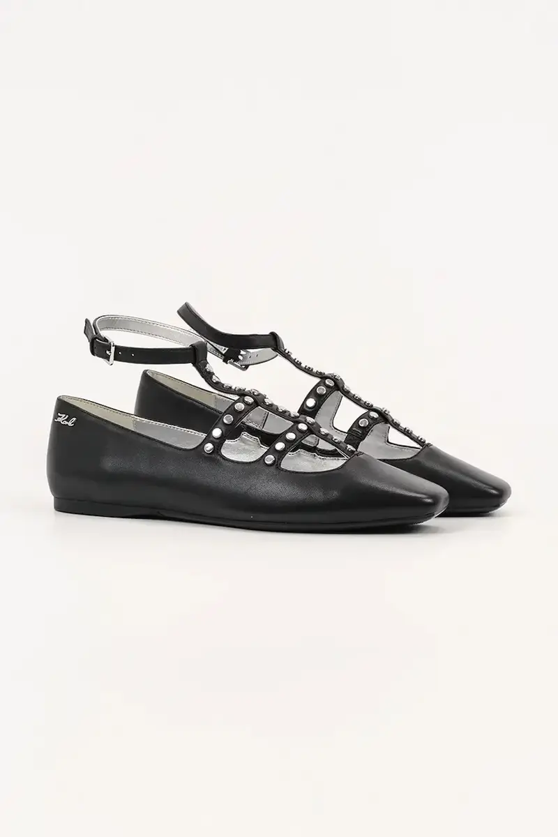 Karl Lagerfeld Ballerine Nero 3152424 miniatura 2