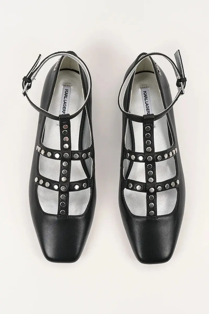 Karl Lagerfeld Ballerine Nero 3152424 miniatura 4