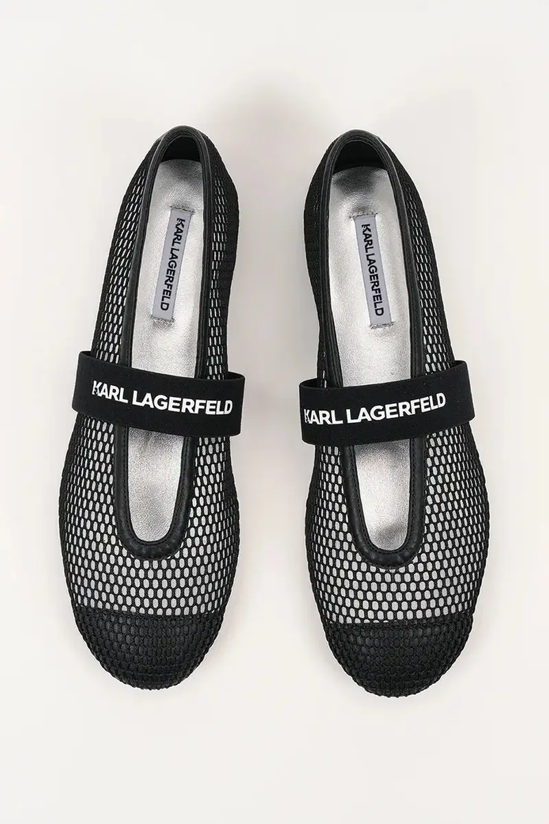 Karl Lagerfeld Ballerine Nero 3636260 miniatura 4