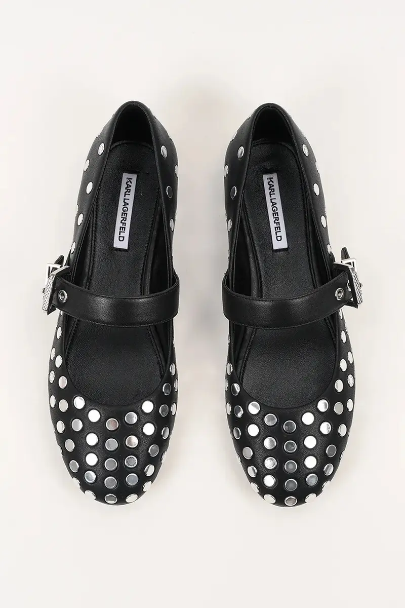 Karl Lagerfeld Ballerine Nero 3152378 miniatura 4