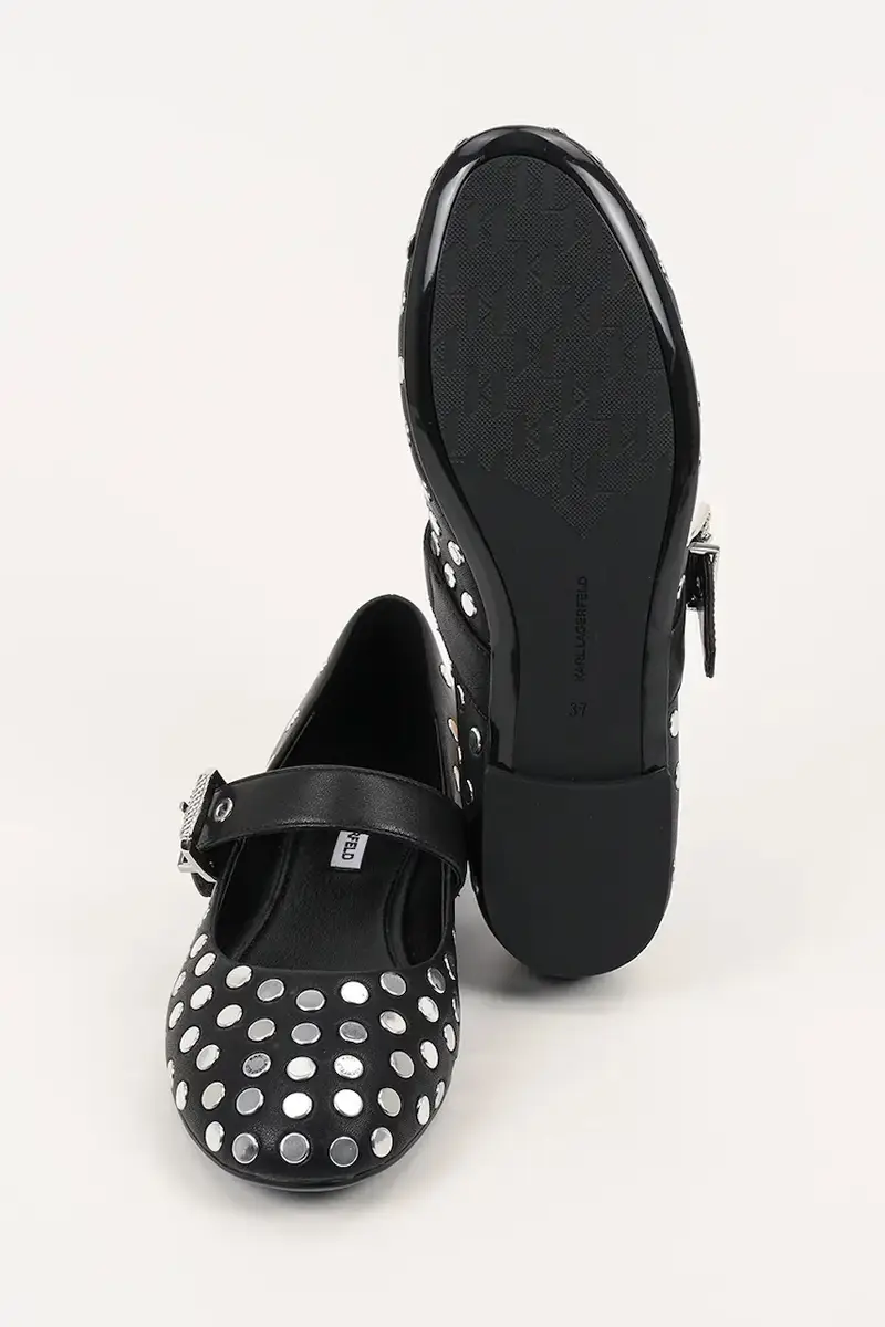 Karl Lagerfeld Ballerine Nero 3152378 miniatura 5