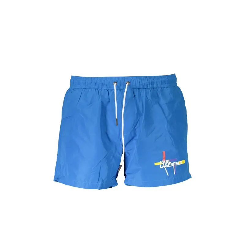 Costume da Mare Uomo Azzurro Stampa