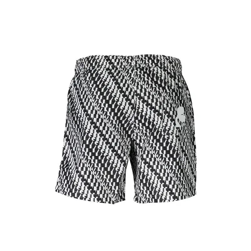 Karl Lagerfeld Beachwear Bermuda Uomo Nero 4072028 miniatura 2